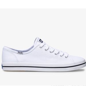 Keds kickstart white with blue accent!! US9 pr-lvd